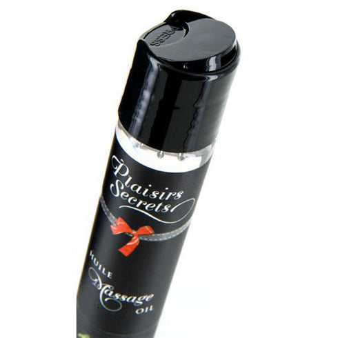 Plaisir Secret 2.07fl oz Edible Massage Oil high Quality Bottle (Cotton Candy)