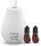 Essential Oil Diffuser - Waterless, Battery Powered, 3 Timer Settings for Bedroom, Yoga Room, Toilet, Pet Room, White
