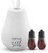 Essential Oil Diffuser - Waterless, Battery Powered, 3 Timer Settings for Bedroom, Yoga Room, Toilet, Pet Room, White