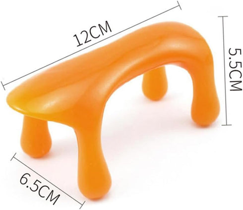 Set Beeswax Resin Gua Sha Board for Neck and Spine Massage Handheld Scraping Tool for Muscle Relief Health Dog-Shaped