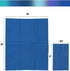 qiqee Blue Paper Napkins 13 * 16inch, 120 Count Disposable Guest Paper Hand Towels for Wedding, Dinner, Birthday Party