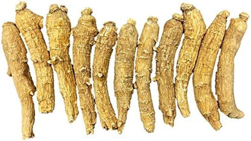 Hand-Selected A Grade American Ginseng, Medium Thin-Short Size, 4 Oz. Box