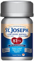 St. Joseph Aspirin Pain Reliever (NSAID) 81mg, Enteric Safety Coated, Adult Low Dose Regimen, 36 ct