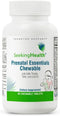 Seeking Health Prenatal Essentials Chewable - Prenatal Support with Riboflavin, Immune Health & Methylation - 60 Tablets
