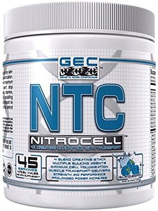 GEC NTC NITROCELL 4X CREATINE QUAD PACK