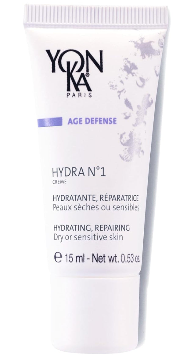 Yon-Ka Daily Reparative Moisturizer, Hydra No. 1 Creme, Anti-Aging Skincare with Hyaluronic Acid, Vitamins A, C & E,