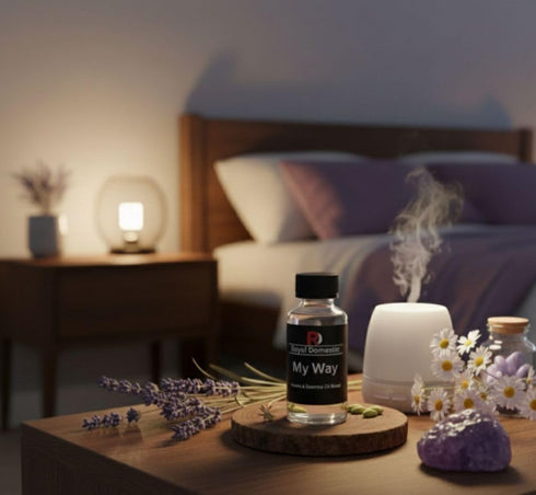 Royal Domestic 4oz Luxury Hotel Scent Diffuser Oil Sandalwood Long Lasting Fragrance for Home, Spa & Office