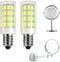 LED Makeup Mirror Bulb Replacement, Lighted Magnification Mirror for Vanity Makeup, 4W Equivalent to 40W Incandescent