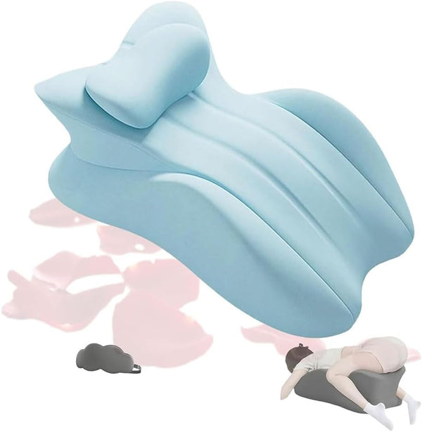 SNCIDSGE Butt Cushion for Couples, Wedge Pillow Memory Foam, Recovers After Impact, Provides