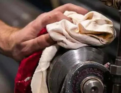 Premium Color T-Shirt Rags - 5 lbs. Compressed Box of Cotton Rags for Cleaning Oil, Dust, Grease, Stain & Paint