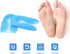 Silicone Gel Heel Cups - Heel Pads for Plantar Fasciitis, Heel Spurs & Heel Pain Foot Care, Size L