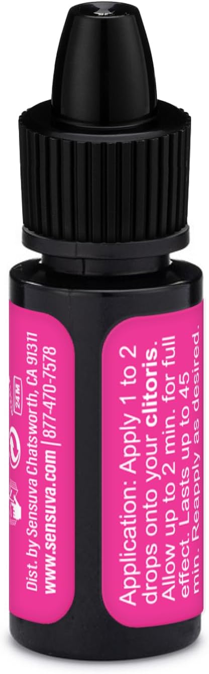 Sensuva Arousal Oil (Ice) - Tingling Pleasure Enhancer