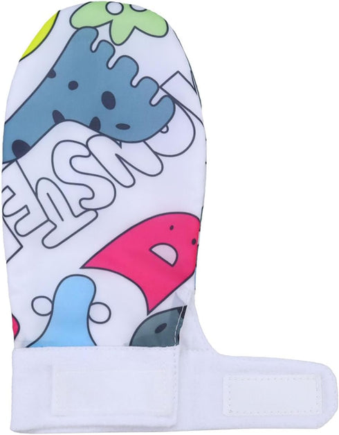 2 Pcs Waterproof Sensory Chew Gloves, Chewing Mittens for Special Needs Autism, Oral Motor for Boys and Girls