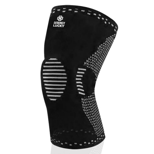 Knee Brace for Pain Relief and Support, Includes Patella Gel Pad, Ideal for Meniscus Tears, Arthritis (Large)