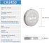 EEMB CR2450 Battery 20 PACK CR2450 3V Lithium Battery 2450 650mAh Button Coin Cell Batteries DL2450,ECR2450,BR2450 for Watch Tea Lights Alarm System Car Key Fob Remote Control Calculators Toys Games