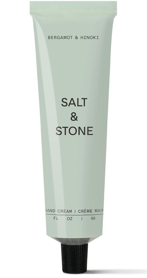 SALT & STONE Hand Cream, Hydrates & Nourishes Skin, Restores Dry Cracked Hands, 2 fl oz, Vegan & Cruelty-Free