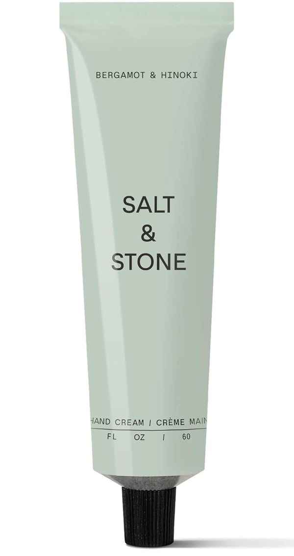 SALT & STONE Hand Cream, Hydrates & Nourishes Skin, Restores Dry Cracked Hands, 2 fl oz, Vegan & Cruelty-Free