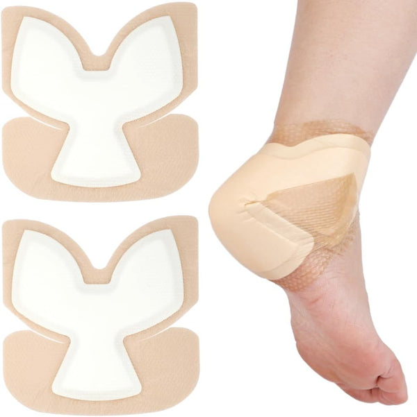SinaiSea Heel Bordered Silicone Foam Dressing Waterproof Adhesive Sacral Bandages with Absorbent Padding