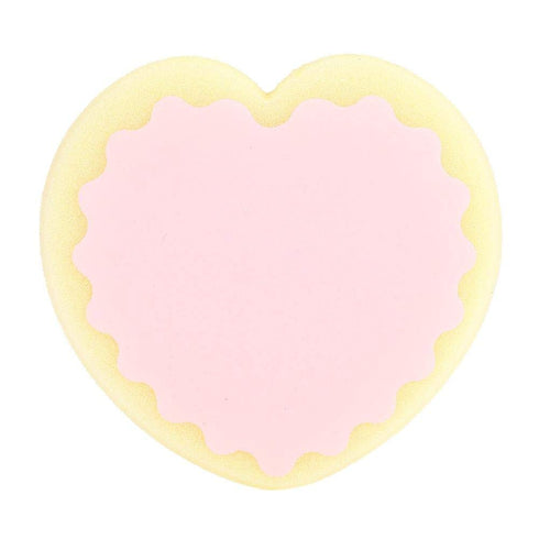 Hair Removal Depilation Sponge - Women Waxing Polishing Buffing Pad for Skin Care (Love)