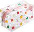 Clear Flower Makeup Bags, Transparent Floral Cosmetic Bag, Waterproof Toiletry Storage Pouch for Women