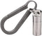 SW633 Micro Titanium Portable Pill Case Keychain, Waterproof Mini Pill Holder for Outdoor Travel Camping