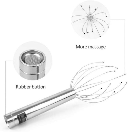 Healifty Head Massage Tingler, Electric Claw Scalp Massager for Deep Relaxation and Hair Stimulation for All