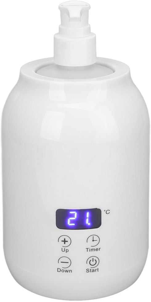 Pissente Essential Oil Heater, 110-240V Massage Oil Heater LED Display Touch Control Temperature