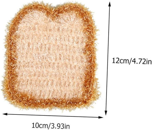 6pcs Cotton Dish Towels, Natural Wipes for Dish Washing, Non-scratch Dish Towels, Korean