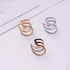 Ximimark Dreadlock Beads Set (1 Set; 15 Pcs; Dread Hair Braid Cuff Clip Adjustable Hair Rings; Gold Silver Bronze)