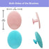 9-in-1 Face Scrubber - Super Soft Silicone Cleaning Brushes and Facial Cleansing Massager Set