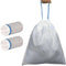 TsuvyXeg Drawstring Trash Bags 4 Gallon Garbage Rubbish Wastebasket Strong Heavy Duty Bags