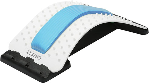 Multi-Level Back Stretching Device - Immediate Relief for Herniated Disc, Sciatica, Scoliosis, Back Stretcher Support