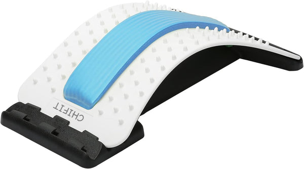 Multi-Level Back Stretching Device - Immediate Relief for Herniated Disc, Sciatica, Scoliosis, Back Stretcher Support