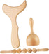1set Wooden Body Tools Manual Massage Kit for Muscle Relief and Relaxation