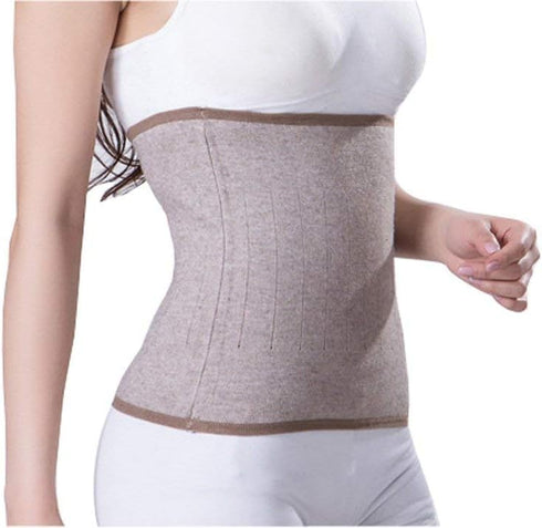 Warm Knitted Abdominal Binder Back Slim Postpartum Kidney Warmer Wrap Belt