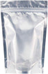 SumDirect Reusable Aluminium Foil Zipper Stand Up Food Pouches, 4.7x7 Inches, 7.6oz, Pack of 50