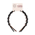Kitsch Zig Zag Headbands, Recycled Plastic Hair Band for Men & Women, Classic 90s Hair Accessories (2pc)
