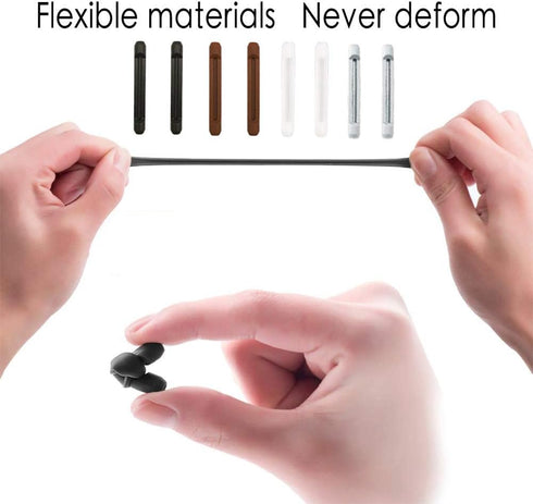 24 Pairs Eyeglass Retainer, Multicolor Silicone Anti-Slip Grips, Eyeglass Holder for Sports Running