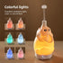 Mor bou Morbou Rotating Elephant Diffuser with Color Gradient Light, Ultrasonic Silent Essential Oil Diffuser for Home