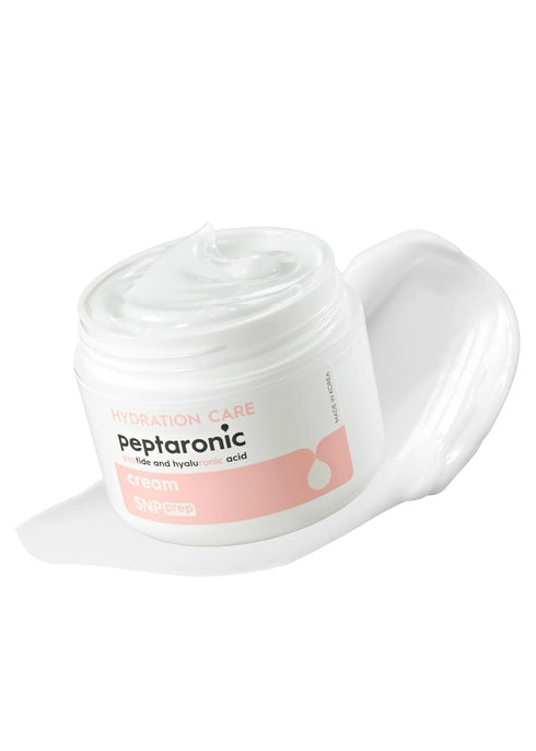 SNP Peptaronic Skincare Moisturizing Cream, Calming and Hydrating Face Cream for All Skin Types, 1.9 Oz