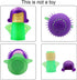 Abnaok Angry Mama Microwave Cleaner, 2 PCS, Steam Cleaner for Home or Office, English Manual Included