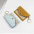 Light Blue PU Leather Birth Control Pill Case & Medicine Wallet