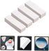 Bamboo Paper Towels, Reusable Paper Towels, 4 Boxes, Absorbent Cleaning Paper, White Rectangle