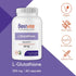 BESTVITE L-Glutathione 250mg - 60 Vegetarian Capsules, No Stearates, Vegan, Non GMO, Gluten Free
