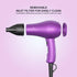 Wazor Compact 1000W Blow Dryer for Kids, Mini Travel Hair Dryer for RV, Ionic Lightweight with Concentrator, Purple