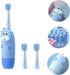 Set 4pcs 3-10 Beavorty Electric Toothbrush for Boys and Girls Sonic Vibrating Toothbrush Colorful Deer Design