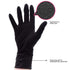 Colortrak Premium Grip Reusable Gloves, 4 Pairs (8 Total), Durable Powder Free Latex, Black, Large, Textured
