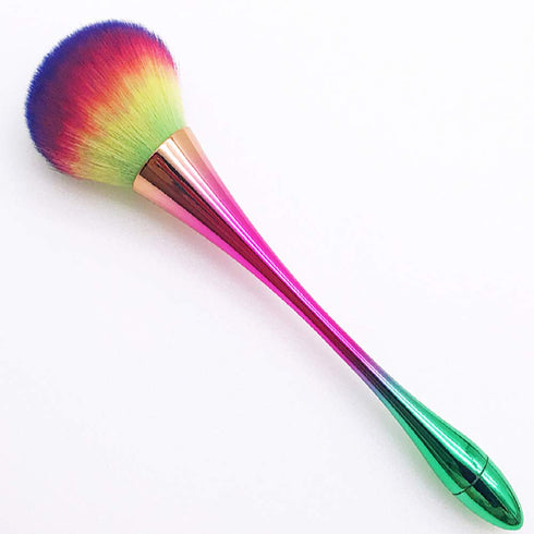 Large Powder Mineral Brush, Foundation Makeup Brush, Blush Brush for Daily Makeup, Kabuki Makeup Brushes (Colorful)