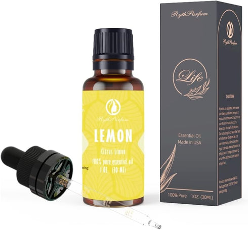 Lemon Essential Oil with Scaled Dropper * 1oz