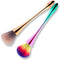 SILPECWEE 2 Pcs Nail Dust Brushes, Dip Powder Brush for Acrylic Nails, Makeup, Blush, Nail Art Clean Up Tools